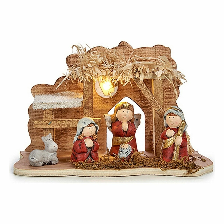 Lanterne Jaune Bas Voltage Pour Crèche De Noël - Décoration Miniature Lumière Crèche
