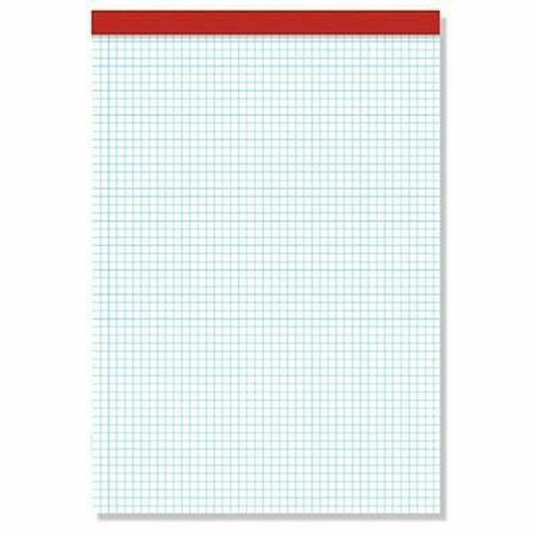 Bloc de Notes Pacsa 4 mm 80 Volets 1/8