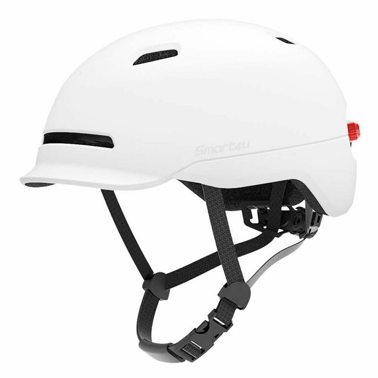 Casque De Vélo SMART4U SH50U Avec éclairage LED Intégré - 7 LED Arrière Automatiques - 3 Modes Lumineux - Batterie Longue Durée (jusqu'à 36h) - Taille Unique Mixte