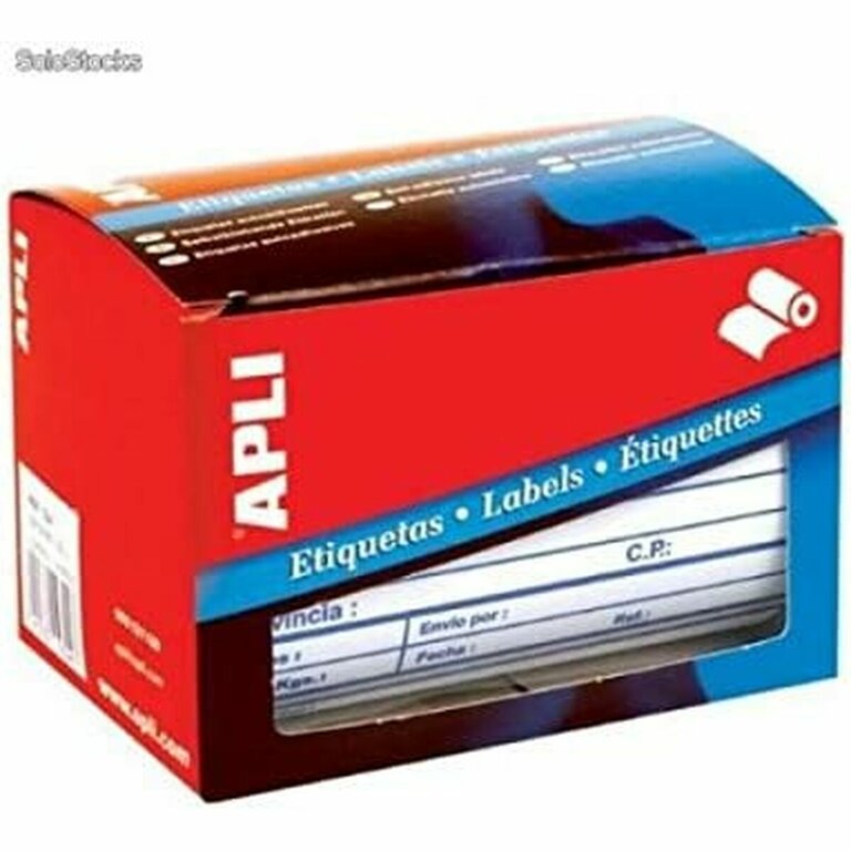 Rouleau Papier Electra APLI - 75x65x12 Mm - Lot De 10 - Tickets Caisse Factures Imprimantes
