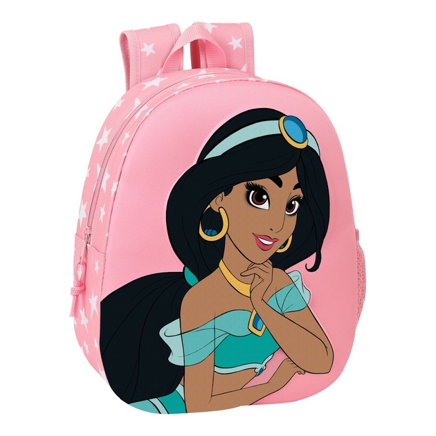 Cartable 3D Disney Jasmine Rose - Mat?�riel Scolaire/Sacs ?� dos scolaires - awalys