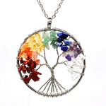 Collier-pendentif-arbre-de-vie-7-Chakra-pierre-naturelle-arc-en-ciel-pour-femmes-et-hommes