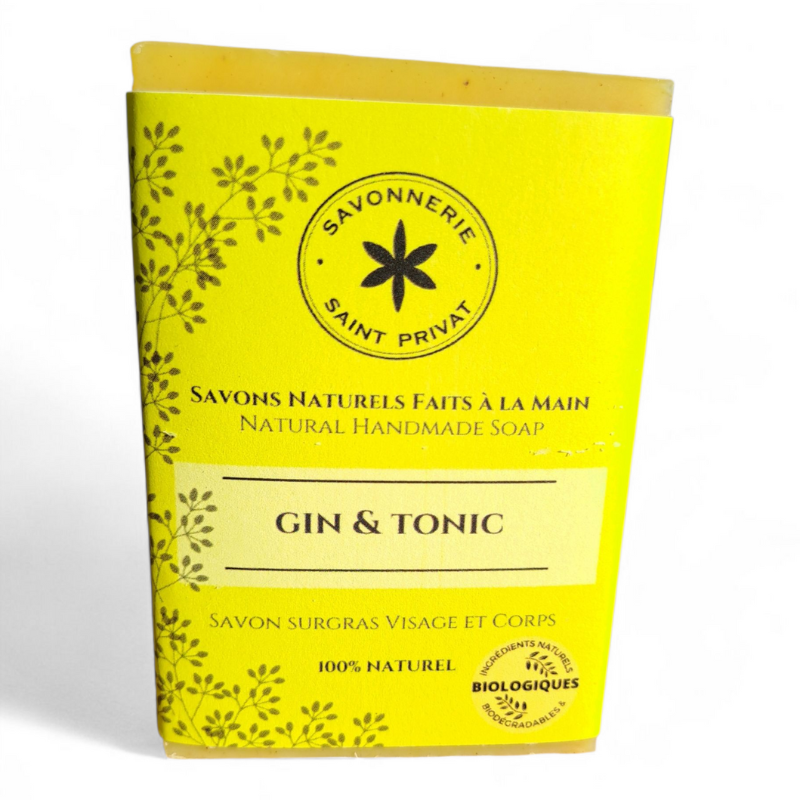 Face avant du Savon Gin