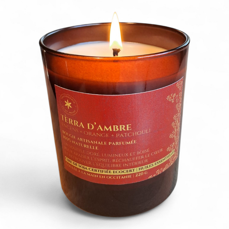 bougie tèrra dambre 1