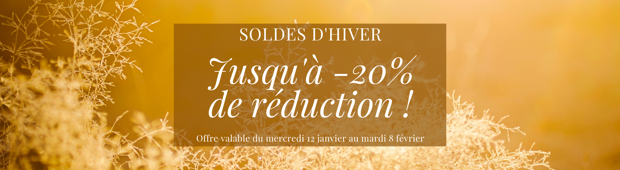 Soldes d'hiver jusqu'à -20% de réduction sur les savons naturels
