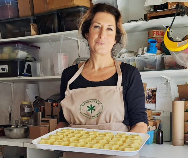maitre savonniere dans la savonnerie
