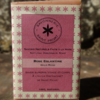 Savon naturel et surgras rose églantine avec emballage en papier FSC et encres végétale