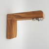 Porte-savon magnétique en bois d'olivier
