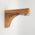 Porte-savon aimanté en bois d'olivier