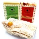 2 savons surgras naturels auxc parfums bio et sac - Savonnerie artisanale de Saint Privat