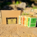 Coffret savon artisanal Homme - 4 savons surgras naturels