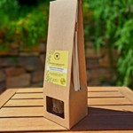 Diffuseur d’ambiance naturel, vegan et écologique avec emballage kraft et bâtonnets en rotin