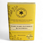 Face avant du savon naturel Ylang Ylang, Patchouli