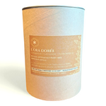 Coffret de la bougie anti-moustiques naturelle LOrà Dorée fabriquée en Occitanie