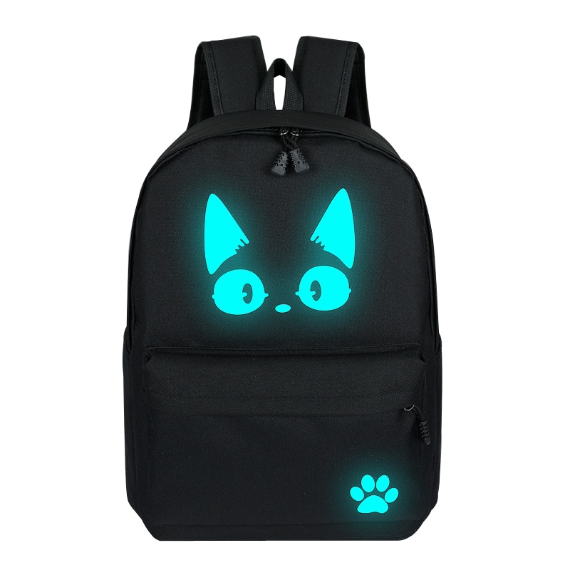 Sac dos Chat fluo MODE BIJOUX SACS Sacs bagages Les 3