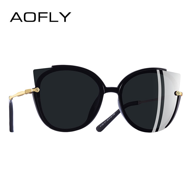 AOFLY-MARQUE-DESIGN-De-Mode-Lady-lunettes-de-Soleil-Polaris-es-Femmes-Unique-Cadre-Cat-Eye