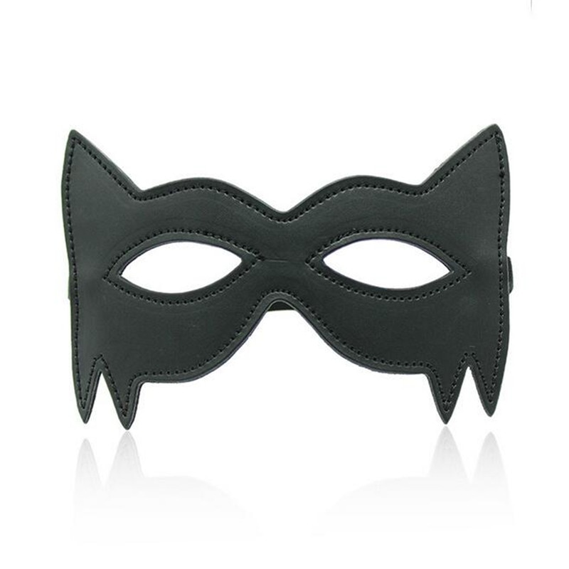 Jeux-pour-adultes-Gay-cuir-chat-masque-de-jeu-de-r-le-Sexy-Flirt-jouets-rotiques