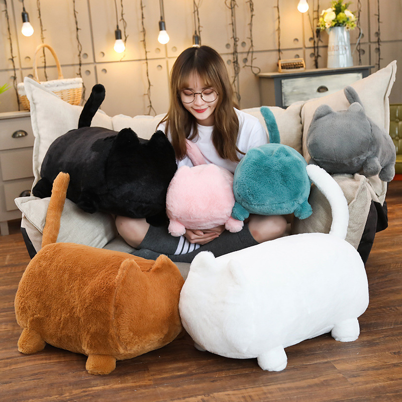 Gros chat on sale en peluche