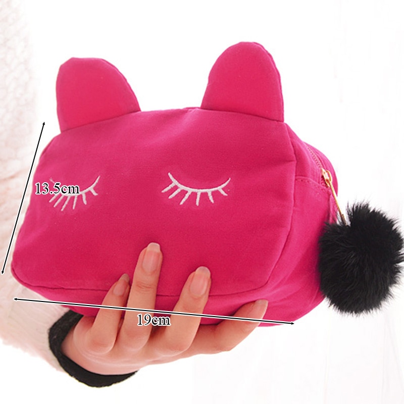 Trousse Chat en Peluche