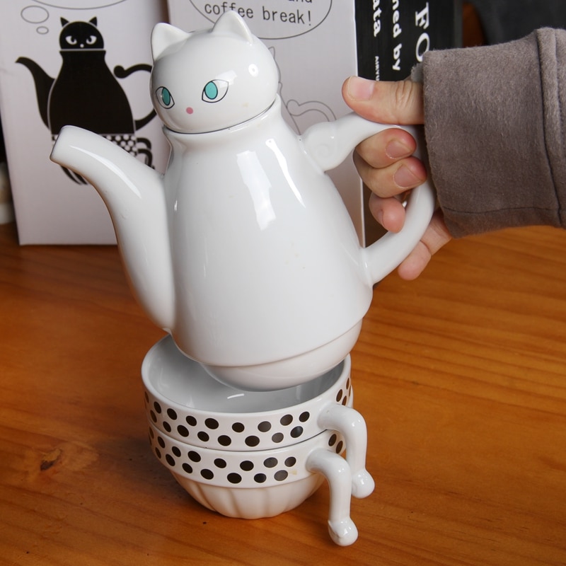 Théière cafetière Chat (2)