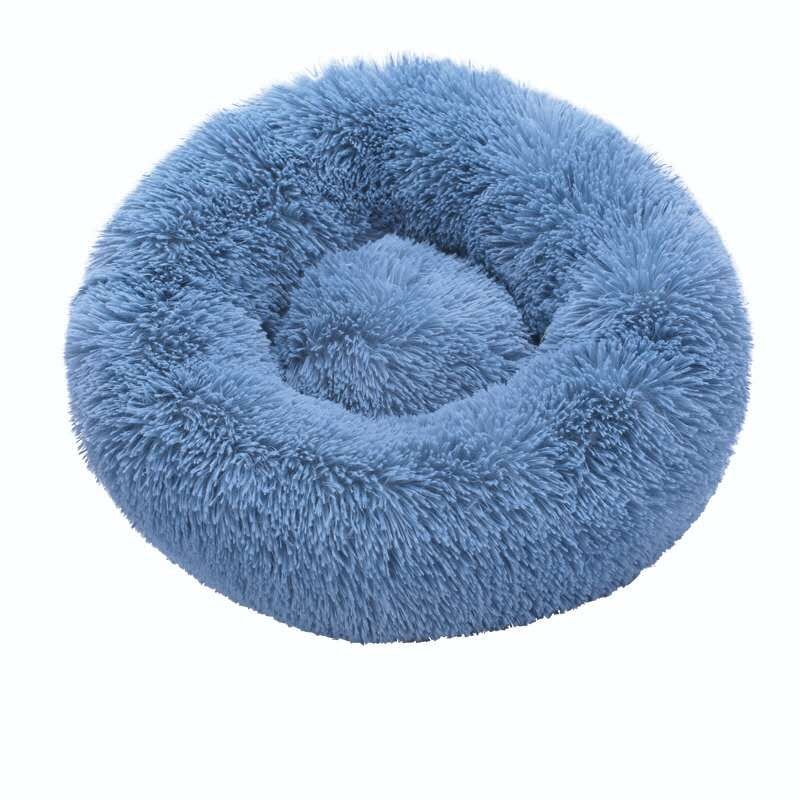 Lit-rond-en-peluche-doux-pour-animal-de-compagnie-chat-et-chien-panier-en-fourrure-pour