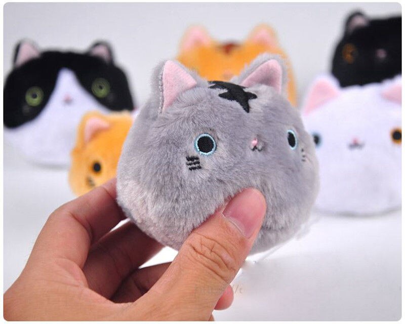 Mini peluches Chats chouchous (lot de 6) - MAISON - DÉCO - CADEAUX -  LOISIRS/Peluches favorites - Les 3 chats