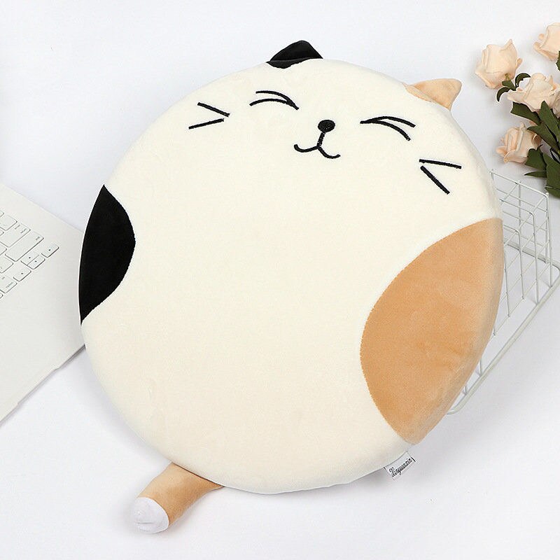 Peluche Chat kawaii - Coussin en forme de Chat