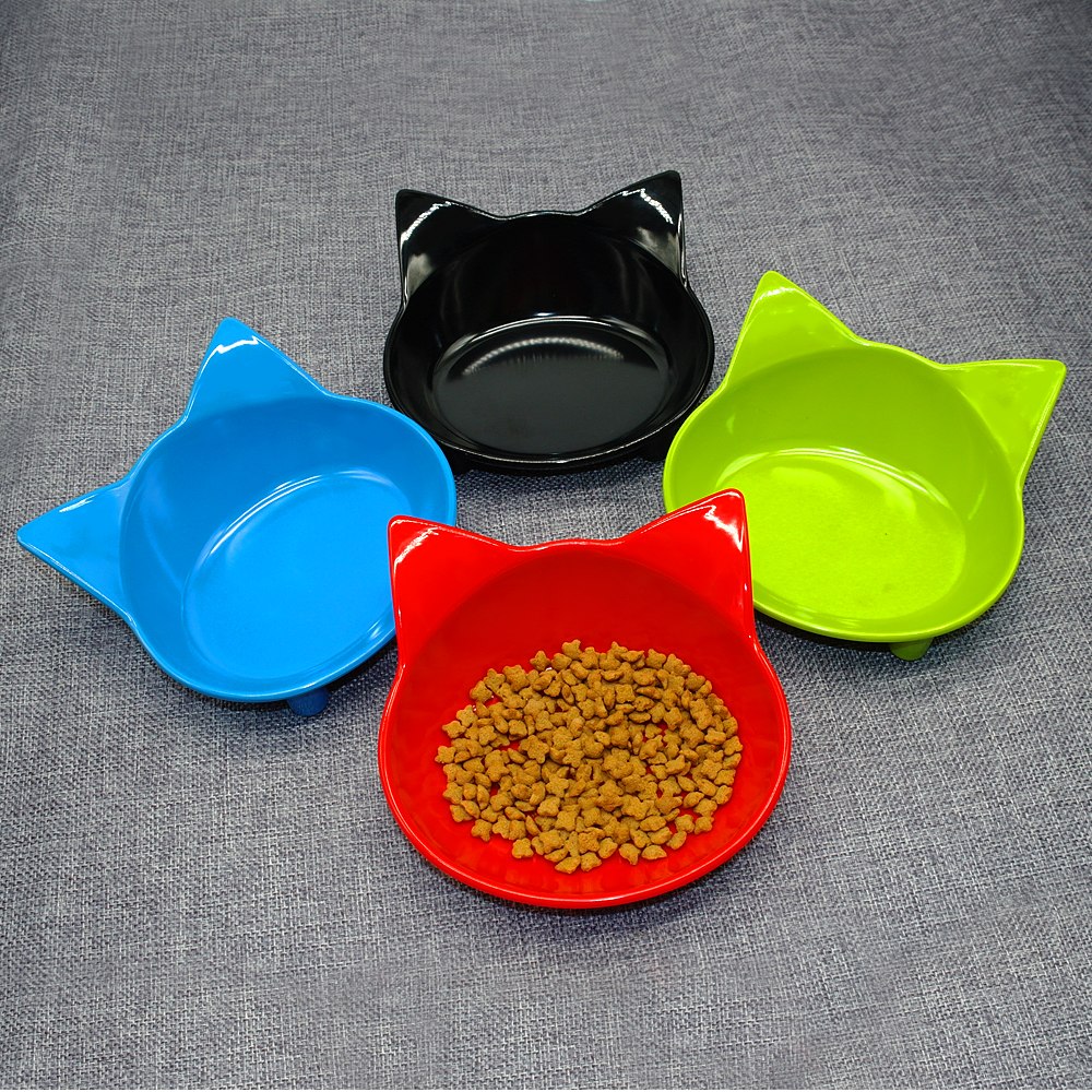 Chat-Chien-D-alimentation-Bol-Chat-Chiot-Alimentaire-R-cipient-Plat-Pet-Chiot-Boire-de-L