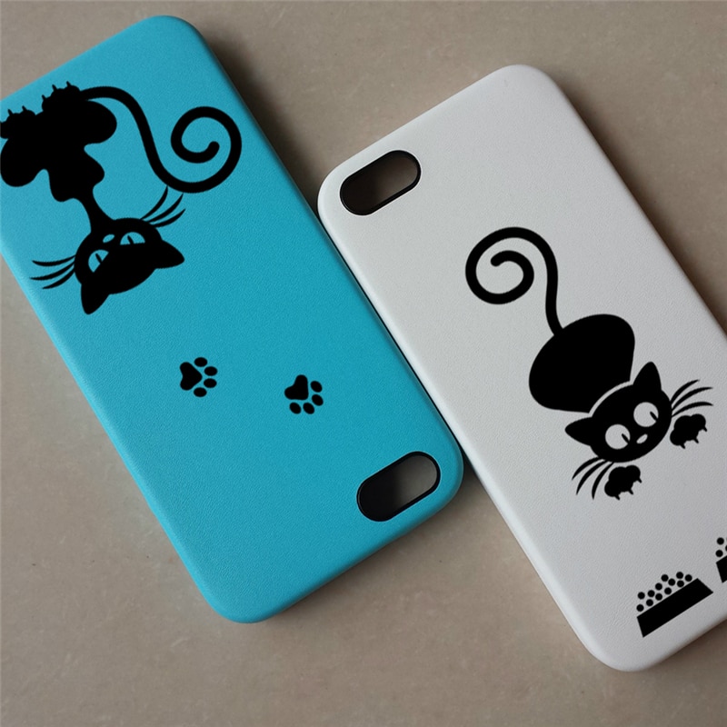 Belle-Chat-Lumi-re-Interrupteur-T-l-phone-Stickers-Muraux-Pour-Enfants-Chambres-Bricolage-D-coration