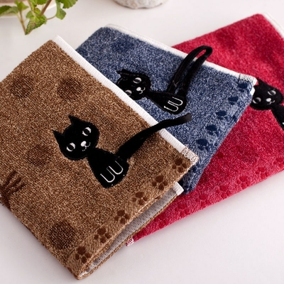 Haute-qualit-1PC-chat-imprim-serviettes-douces-25x50cm-offre-sp-ciale-bande-dessin-e-m-nage