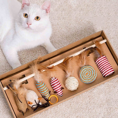 Jouets-pour-chat-animal-de-compagnie-7-pi-ces-ensemble-baguette-en-lin-chat-jouet-interactif
