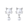 KOFSAC-boucles-d-oreilles-chaton-en-perle-pour-femme-bijoux-la-mode-en-argent-925-romantique