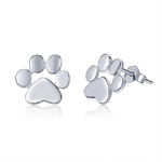 3-couleur-Chat-Patte-Boucles-D-oreilles-Pour-Fille-V-ritable-925-En-Argent-Sterling-Mignon