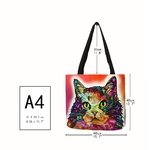 Sac-fourre-tout-color-de-peinture-l-huile-de-chat-avec-l-impression-adapt-e-aux