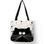 Style-Simple-femmes-sac-main-dessin-anim-mignon-chat-noir-imprime-sac-bandouli-re-Eco-lin