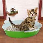 Pet-chat-lapin-pipi-toilette-ronde-ferm-e-chiot-chaton-casseroles-pour-chats-petit-Animal-Hamster