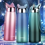 Bouteille-Thermos-en-acier-inoxydable-de-300-320ml-flacon-sous-vide-tasse-thermique-oreilles-de-chat