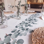 nappe coton eucalyptus