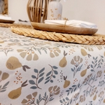 nappe enduite beige poires collection Estelle