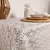 nappe enduite blanc et bleu celestine