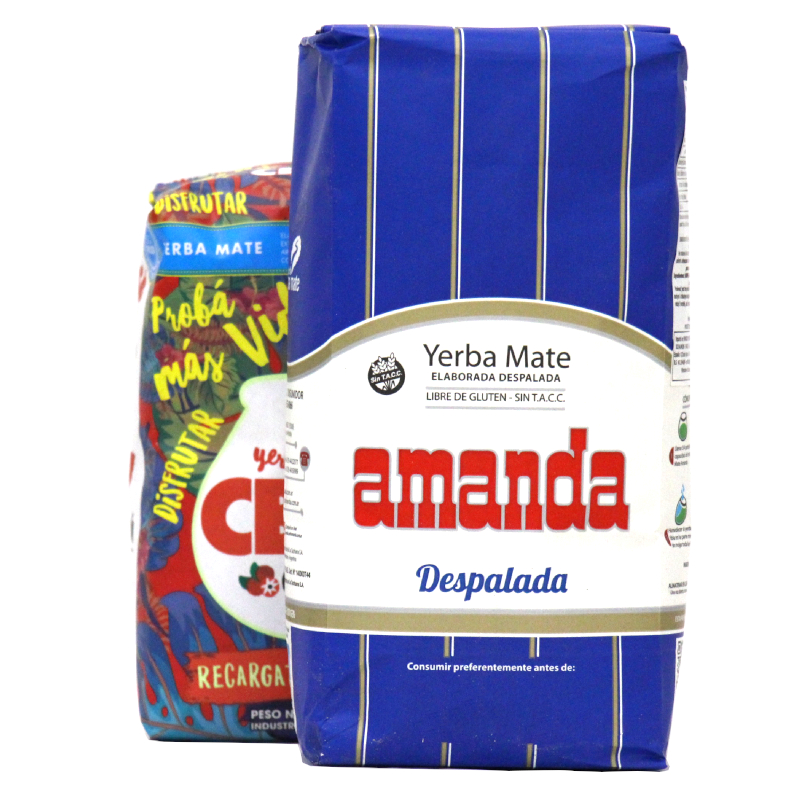 Ensemble 2 yerba Maté Amanda Cbsé