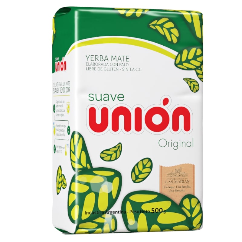 Unión Yerba Maté Union Suave Original avec tiges