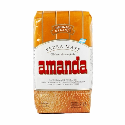 Amanda Yerba Maté à l'orange avec tiges