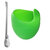 Calebasse à maté en silicone verte et bombilla