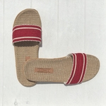 Ernestine5Les Mauricettes claquettes de plage femme