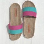 Claudine2 les mauricettes chaussures de plage légères en lin