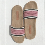 les mauricettes claquettes legeres de vacances et plage en lin