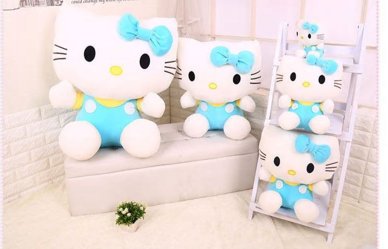 Hochet et Doudou naissance Hello Kitty - Disney - la-feerie-des-doudous