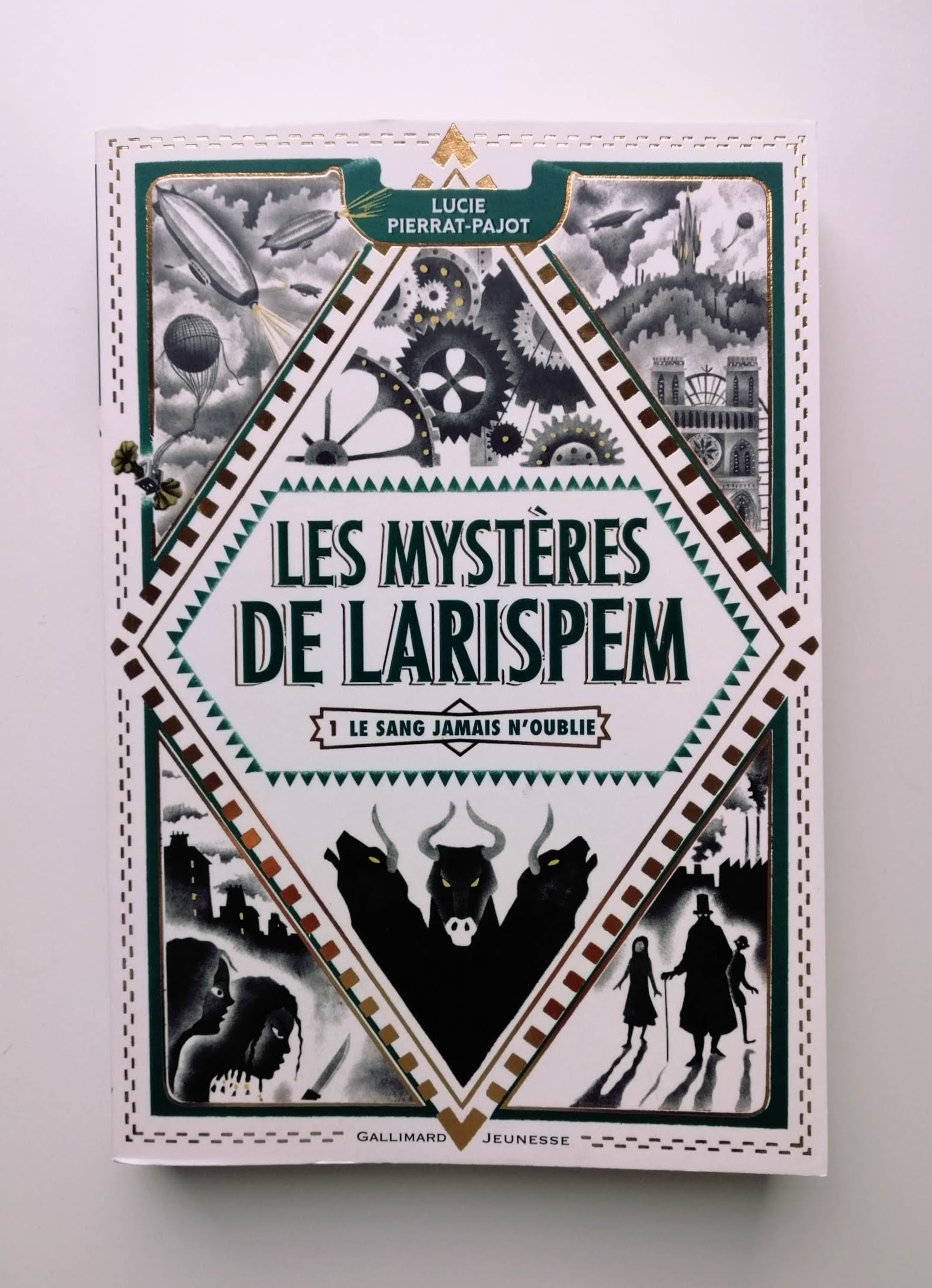 Les mystères de Larispem - Le sang jamais n'oublie - Lucie Pierrat-Pajot - Grand format - LBA - III