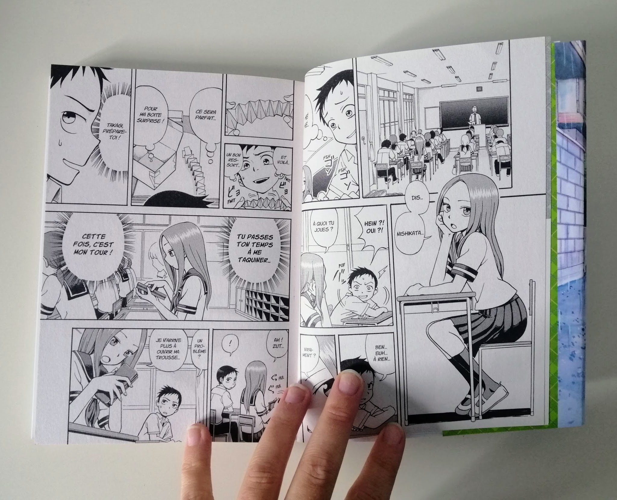 Manga Quand Takagi me taquine (Soichiro Yamamoto) Shonen Nobi-nobi